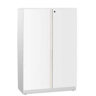 Great Openings Trace Double Door 4 High Storage Cabinet with 3 Adjustable She