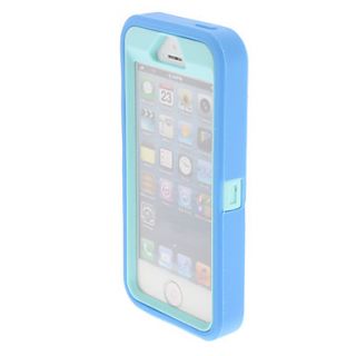 Silicone Protective Splash Proof Plastic Case Cover for iPhone 5/5S(Assorted Color)