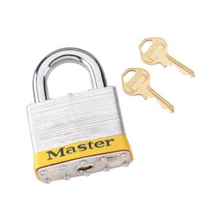 Master Lock 2 1/2 in. Laminated Steel Padlock, Model# 15DPF