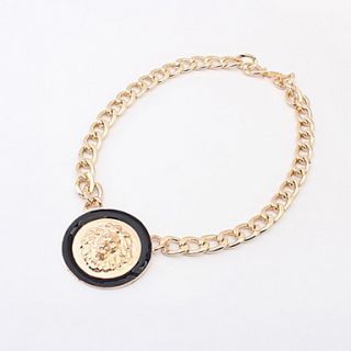 Amazing Alloy With Lion Head Pendant Womens Necklace(More Colors)