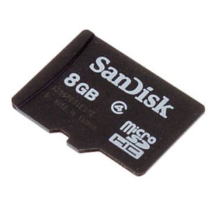 SanDisk TF MicroSDHC Card 8GB Class 4