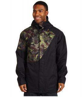 DC Form Snowboarding Jacket Mens Coat (Black)