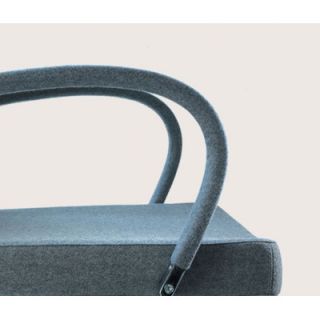 sohoConcept Tulip Arm Chair 100 TULIPCHAIR Upholstery Dark Grey, Upholstery 