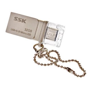 SSK SFD236 USB Micro USB OTG Flash Drive 32GB USB 3.0