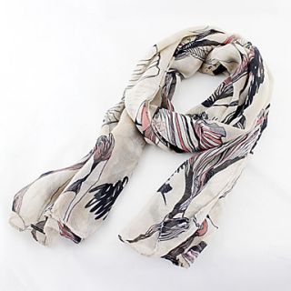 Fashion Floral Print Scarf