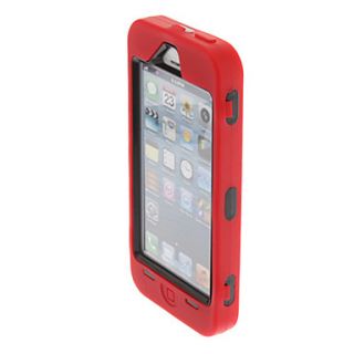 Fashion Dustproof Design Detachable Plastic and Silicone Hybrid Case Cover for iPhone 5/5S(Assorted Color)