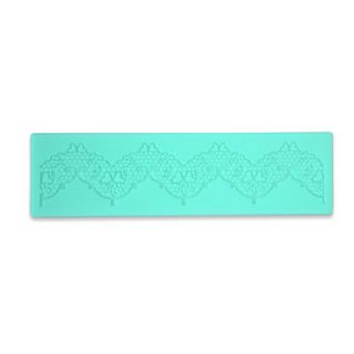 Fondant/Cake Embossed Mold, Silicone, Lace Pattern
