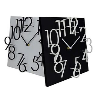 12H Three dimensional Analog Wall Clock