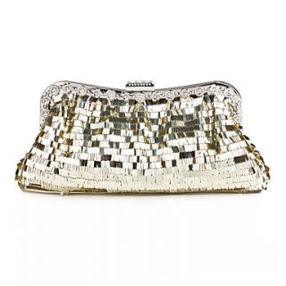 Luxurious Sequins Metal With Rhinestone Clutches/Evening Handbags(More Colors)