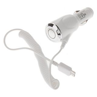 White High Quality Car Charger for Samsung Galaxy Note 3