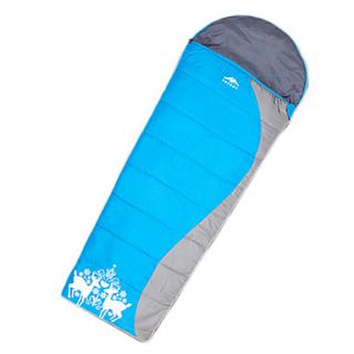 TOPSKY Outdoors Camping 1 Person Skyblue Envelope Sleeping Bag