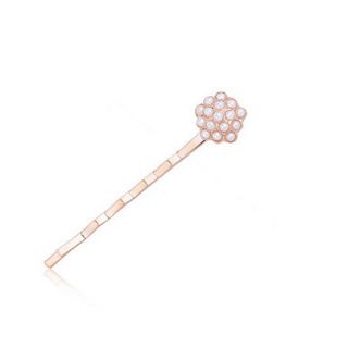 Nice Alloy Wedding/Special Occation Barrette With Rhinestones And Imitation Pearls