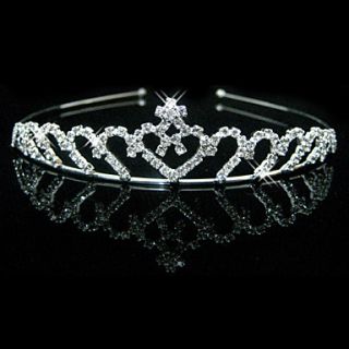 Gorgeous Clear Crystals Wedding Tiara