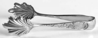 Kirk Stieff Old Maryland Engv (Strl,1936,No Monos) Large Ice Serving Tongs with