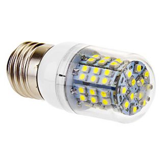 E27 3W 60x3528SMD 360LM 6000 6500K Cool White Light LED Corn Bulb (220V)