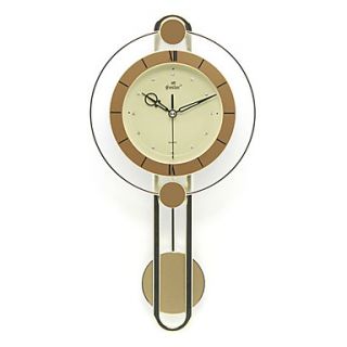 18H Modern Style Silent Pendulum Wall Clock