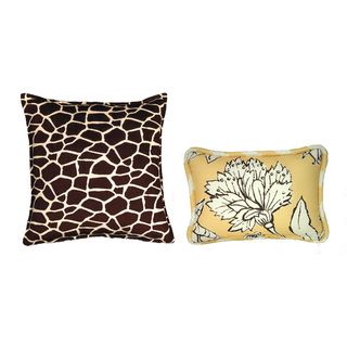 Reversible Coute Couture Shelton Decorative Pillows (set Of 2)