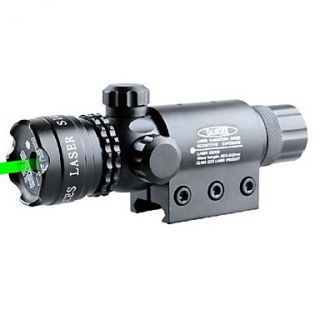 PRO Military Tactical Hunting Adjustable Green Laser Dot Scope Sight for Pistol with Riflescope Mounts