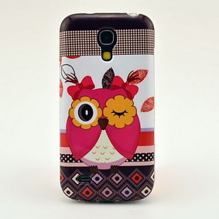 Lovely Owl Pattern Soft TPU Imd Case for Samsung Galaxy S4 I9500