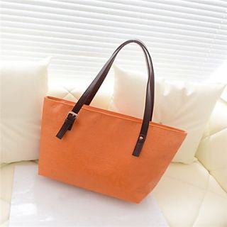 N PAI Womens Orangeyellow Simple Word Print Shoulder Bag(283712)