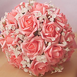 18 Heads Rose Round Shape Wedding/Party Bridal Bouquet