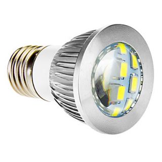 E27 8W 16x5630SMD 650LM 5500 6500K Cool White Light LED Spot Bulb (210 240V)