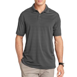 Van Heusen Traveler Polo Shirt, Grey, Mens