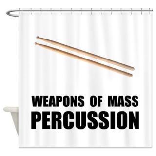  Drum Mass Percussion Shower Curtain  Use code FREECART at Checkout