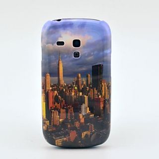 New York Flatiron Building City Pattern Hard Back Cover Case for Samsung Galaxy S3 Mini I8190