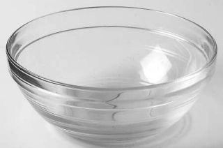 Duralex Lys (Wide Band) 5 Nesting Bowl   Wide Band On Top, Stacking, Clear