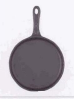 Browne Foodservice Thermalloy Cast Iron Round Skillet w/Handle, 10 x 3/4 in