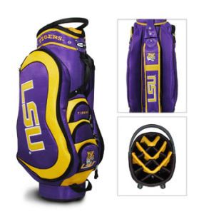 LSU Tigers Team Golf NCAA Medal Cart Bag