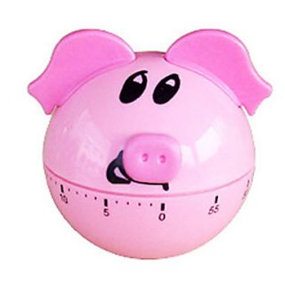 Pig Style 60 Minute Kitchen Cooking Mechanical Timer