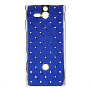 Diamond Look Hard Protective Case for Sony ST25i/Xperia U (Optional Colors)