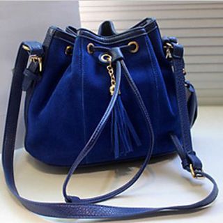 POLIS Womens Royal Blue Fashion PU Leather Korean Crossbody Shoulder Bags