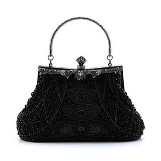 Freya WomenS Fashion Exquisite Outside Chanzhu Embroidered Bag(Black)