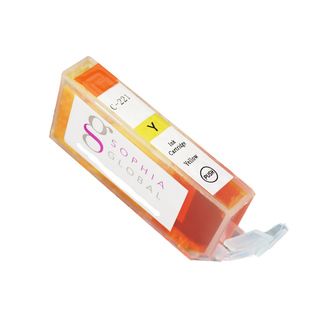 Sophia Global Compatible Ink Cartridge Replacement For Canon Cli 221 (1 Yellow) (yellowPrint yield Meets Printer Manufacturers Specifications for Page YieldModel 1eaCLI221YPack of 1We cannot accept returns on this product. )