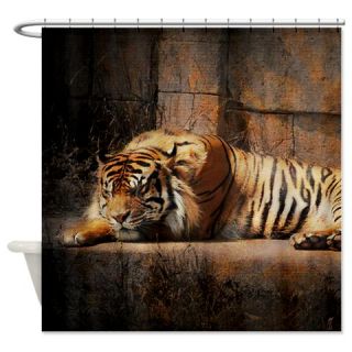  Sleeping Tiger Shower Curtain  Use code FREECART at Checkout