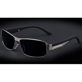 Aulong Mens Polarized Light Silver 56 Sunglasses