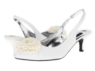 J. Renee Estee Womens Slip on Dress Shoes (White)