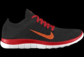Nike Free 4.0 Flyknit iD Custom (Wide) Mens Running Shoes   Red