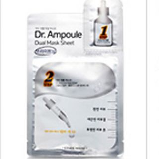 [Etude House] Dr. Ampoule Dual Mask Sheet #Brightening 2ml24ml