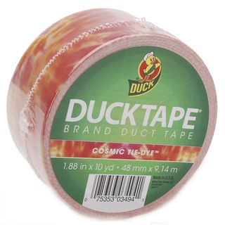 Orange Tie Dye Duck Tape 30 inch