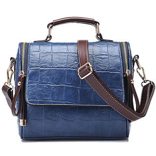 Miyue Stone Parten Tote(Blue)