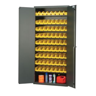 Quantum Pick Rack Storage Cabinet with Economy Shelf Bins QPR XXX