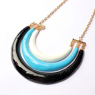 ME Gold Plated Colorful Decorated Necklace
