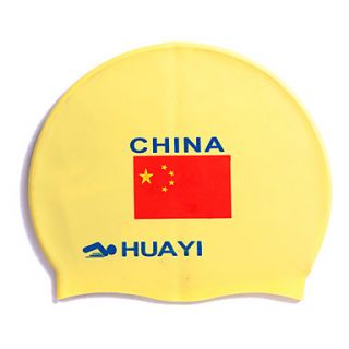 Huayi Colorful Comfort Portable 100% Silicone Swimming Cap SC1016