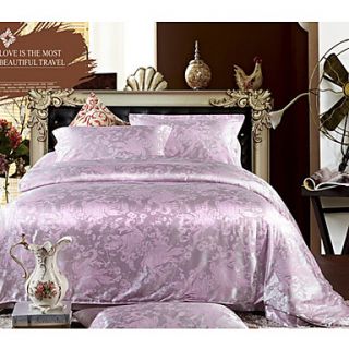 Flower High Quality Silk Bed Set Of Four SF00067