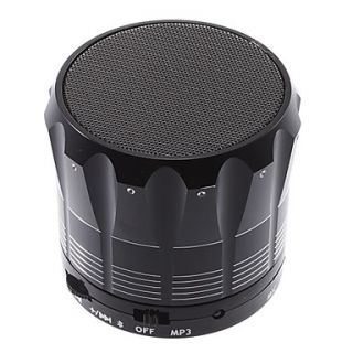 S12 Bluetooth Speaker with a TF Card Reader(Black)