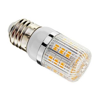 Dimmable E27 4W 30xSMD 5050 400LM 3000 3500K Warm White Light LED Corn Bulb(AC 110 130V)